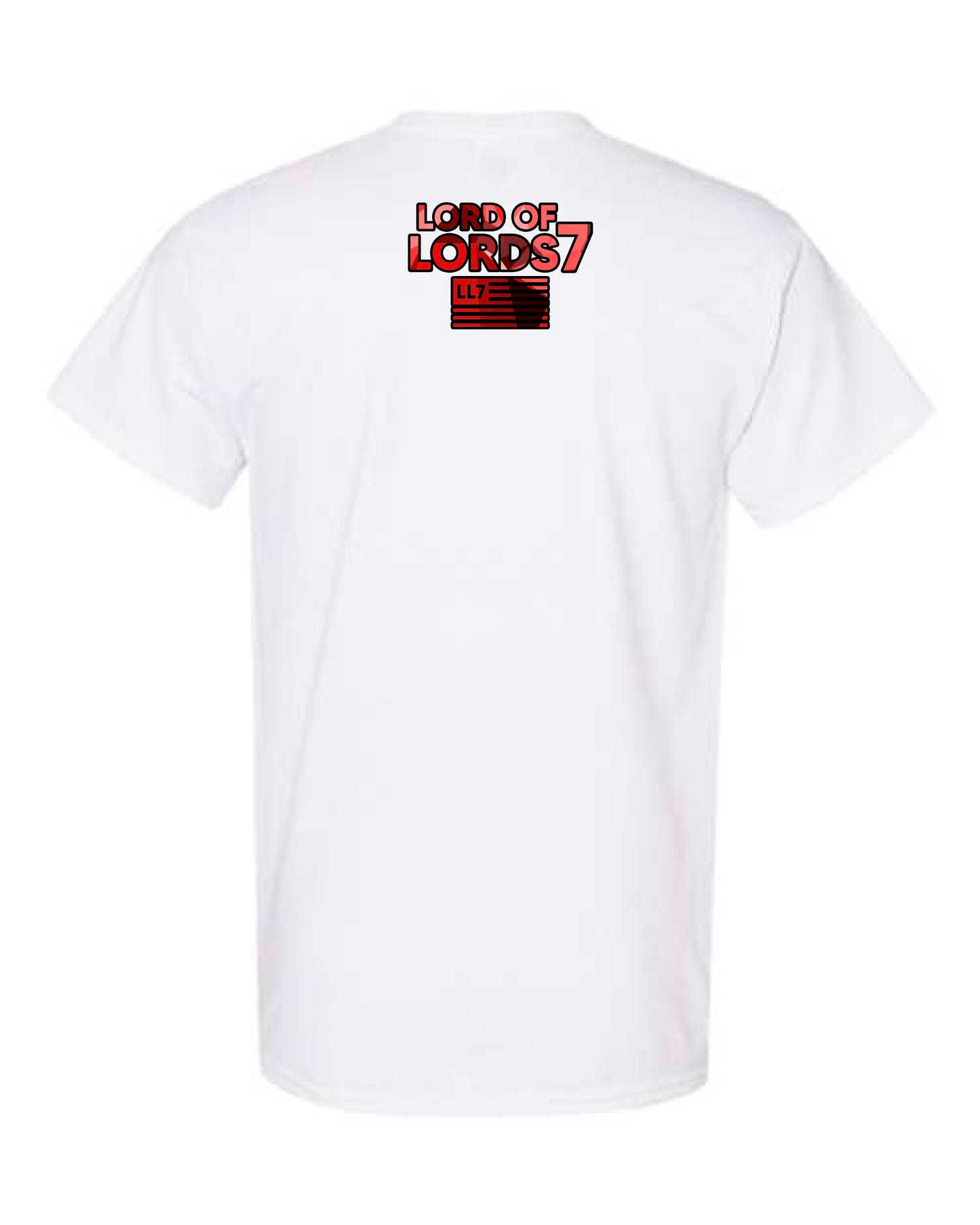 Lord of Lords Brand Red Logo White Shirt