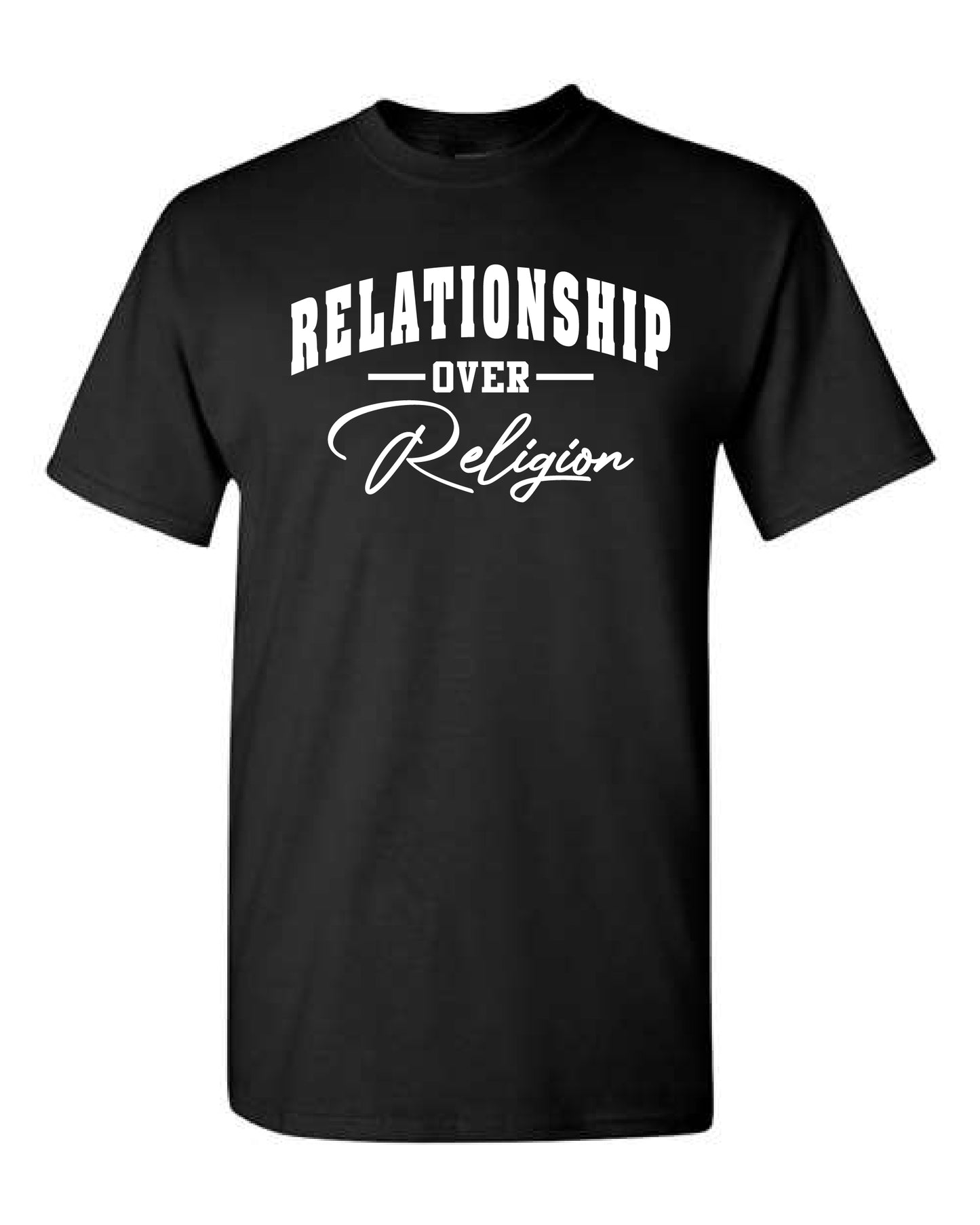Relationship Over Religion Lord of Lords Black Shirt
