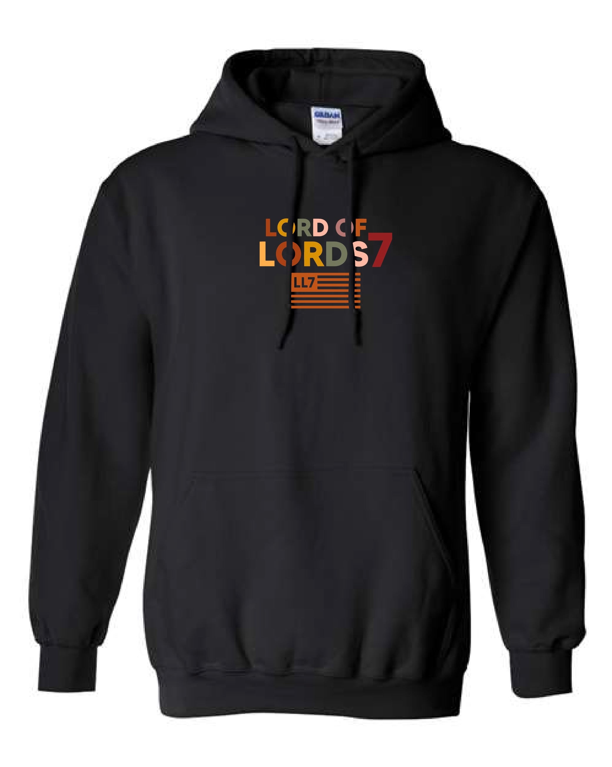 Fall For Jesus Lord of Lords Black Hoodie
