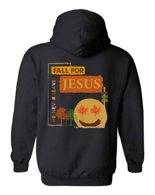 Fall For Jesus Lord of Lords Black Hoodie