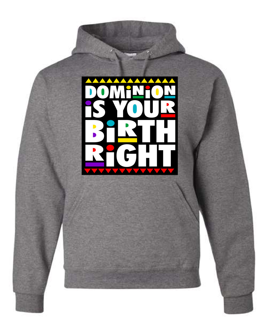 Dominion Is Your Birth Right Lord of Lords Red Hoodie