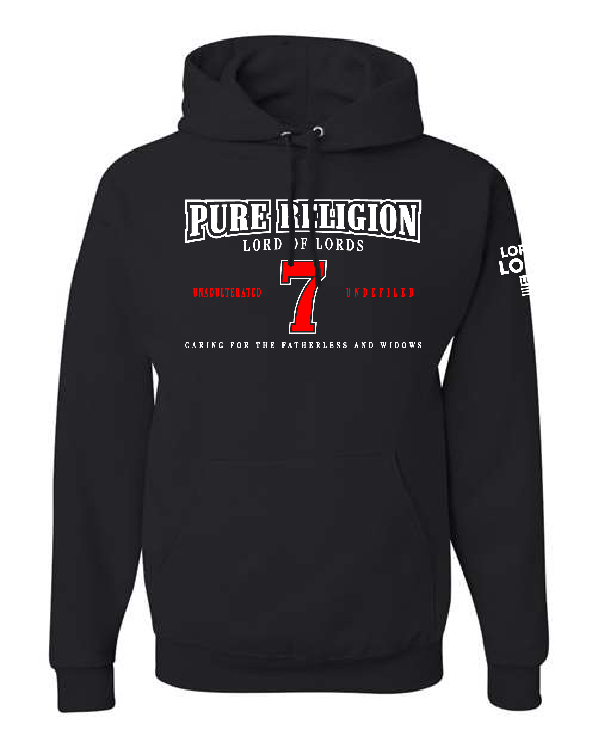 Pure Religion Lord of Lords Black Hoodie