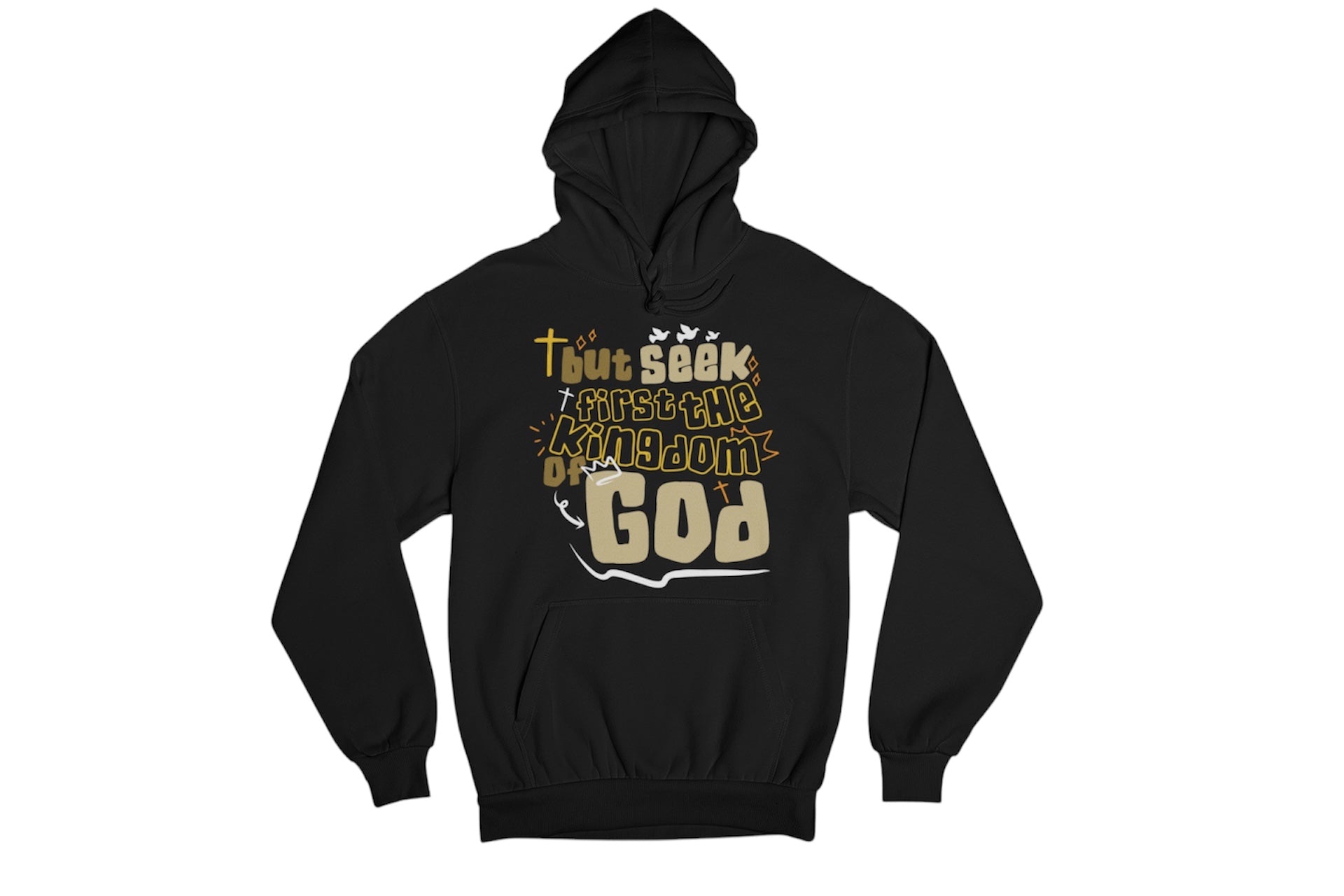 But Seek First Lord of Lords Black Hoodie