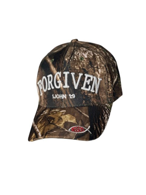 Forgiven (1John 1:9) - Baseball Caps 5 Colors 1 size fits all