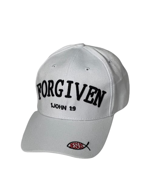 Forgiven (1John 1:9) - Baseball Caps 5 Colors 1 size fits all