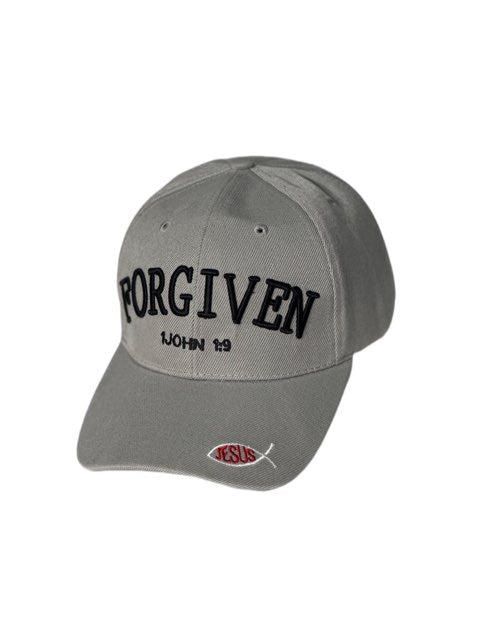 Forgiven (1John 1:9) - Baseball Caps 5 Colors 1 size fits all