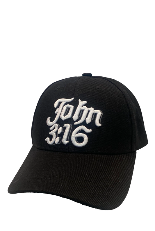 John 3:16 - Baseball Caps 5 Colors 1 size fits all