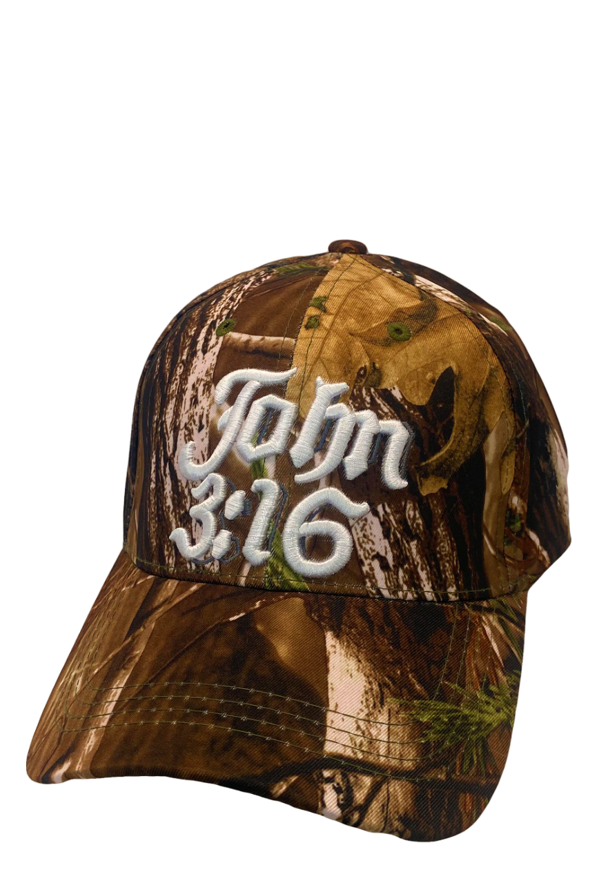John 3:16 - Baseball Caps 5 Colors 1 size fits all